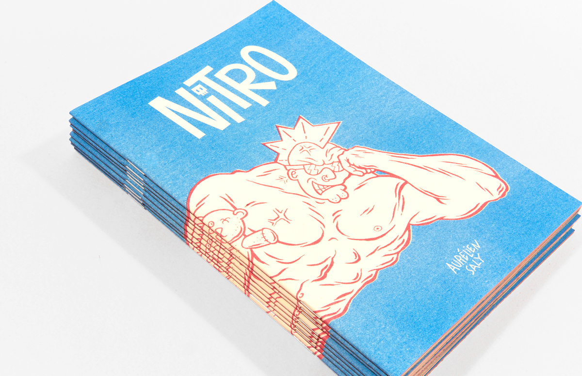 Éditions fanzine Nitro Aurélien Saly volume pépite