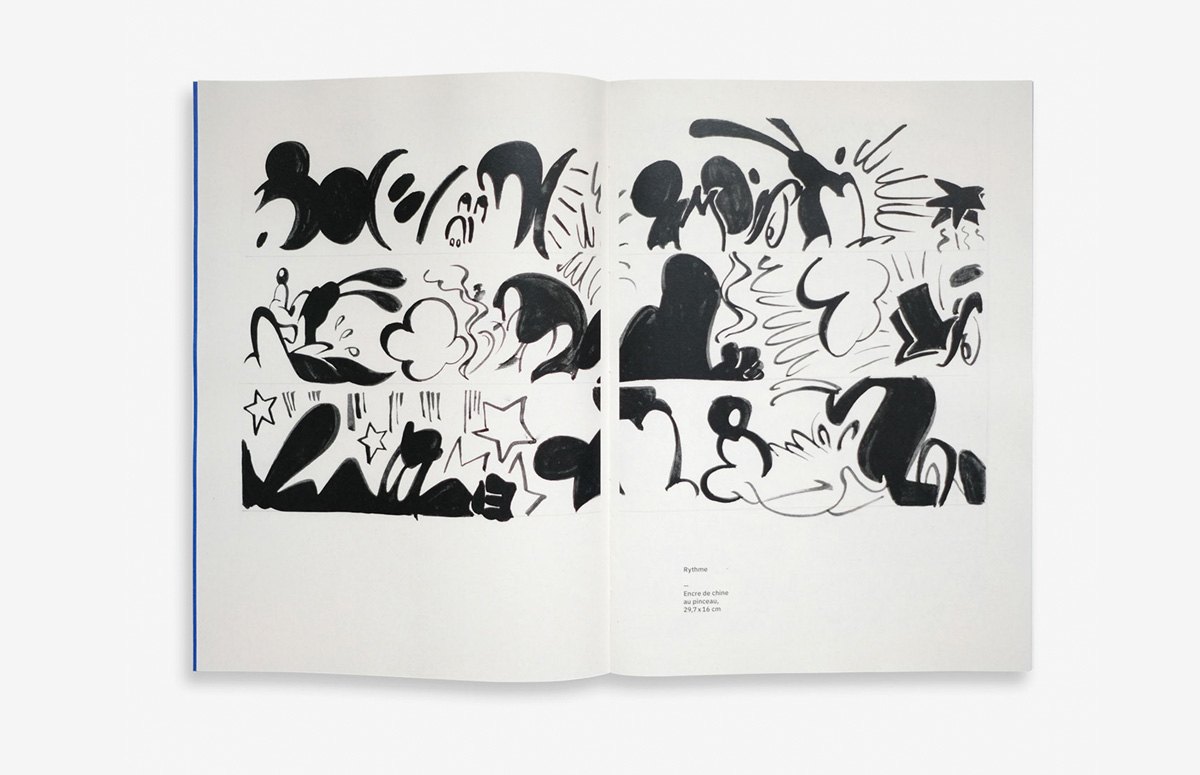 Éditions fanzine Asemic 2 Théo Guillard mickey pépite